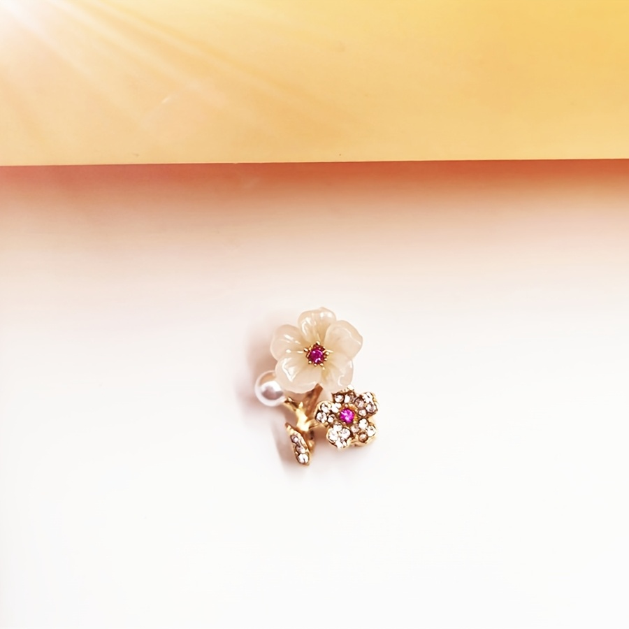 TEMU Broche de Flor Fácil, Lindo Traje Estilo Japonés para Mujer, Exquisito Pin de , Estilo Académico Fácil, de