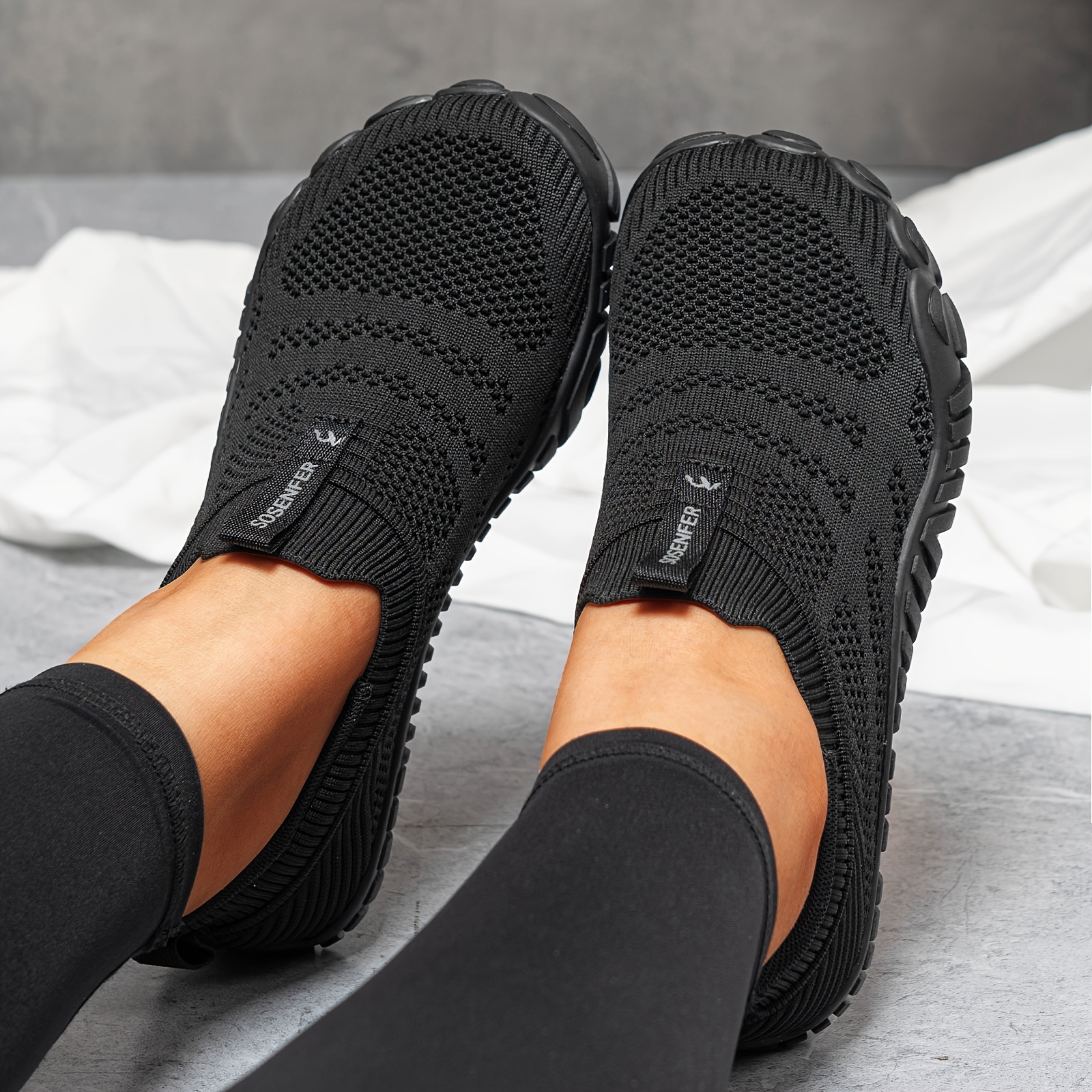 barefoot shoes slip womens casual sneakers walking commuting - Main Image