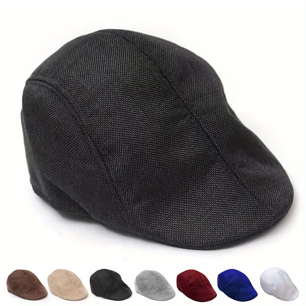 

Men's Ivy Hat Golf Driving Sun Flat Beret Driver Newsboy Cap