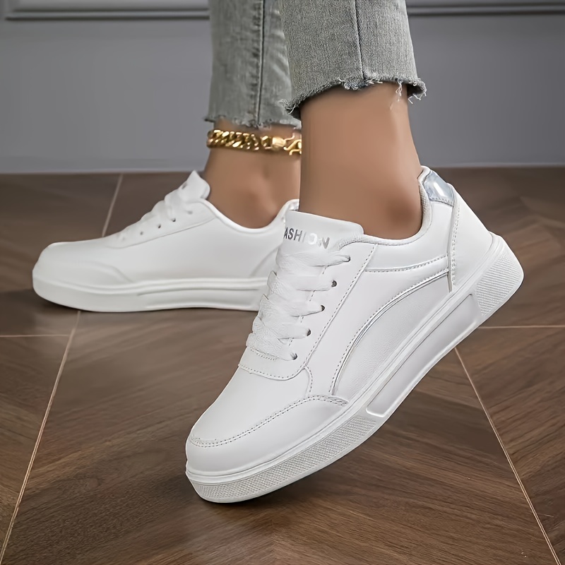 Zapatillas Ligeras y Transpirables para Mujer - Minimalistas de Caña Baja con Cordones y Punta Redonda, Ideales para Oficina y Ropa Casual - Parte Superior Suave y Suela Acolchada - Calzado Cómodo para Estudiantes y Profesionales Todo el Año, Zapatos para Mujer