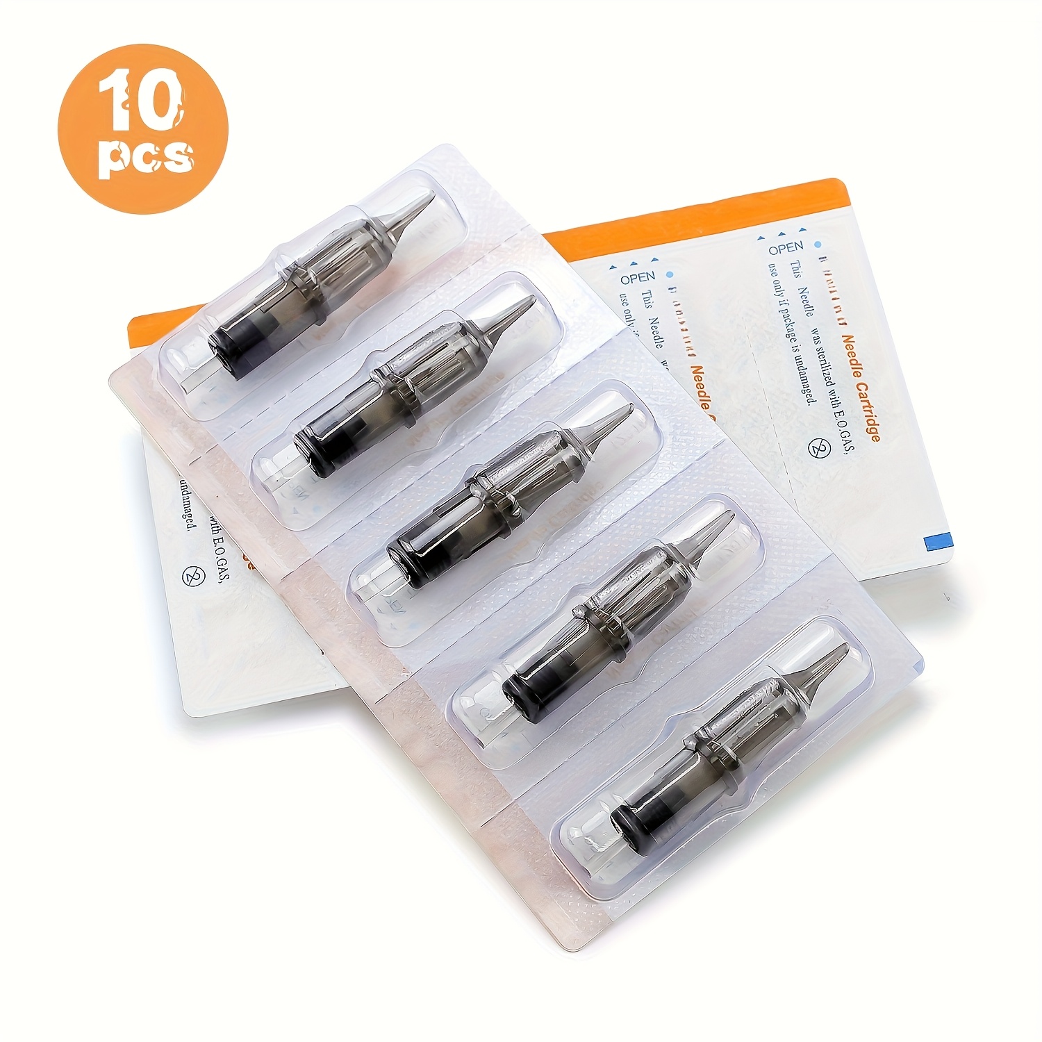 Tatelf Tattoo Cartridge Needles Professional Disposable Tattoo Needles Cartridges Round Liner For Rotary Pen Machine Tattoo Supplies (12#) Rl/rs/rm/m1