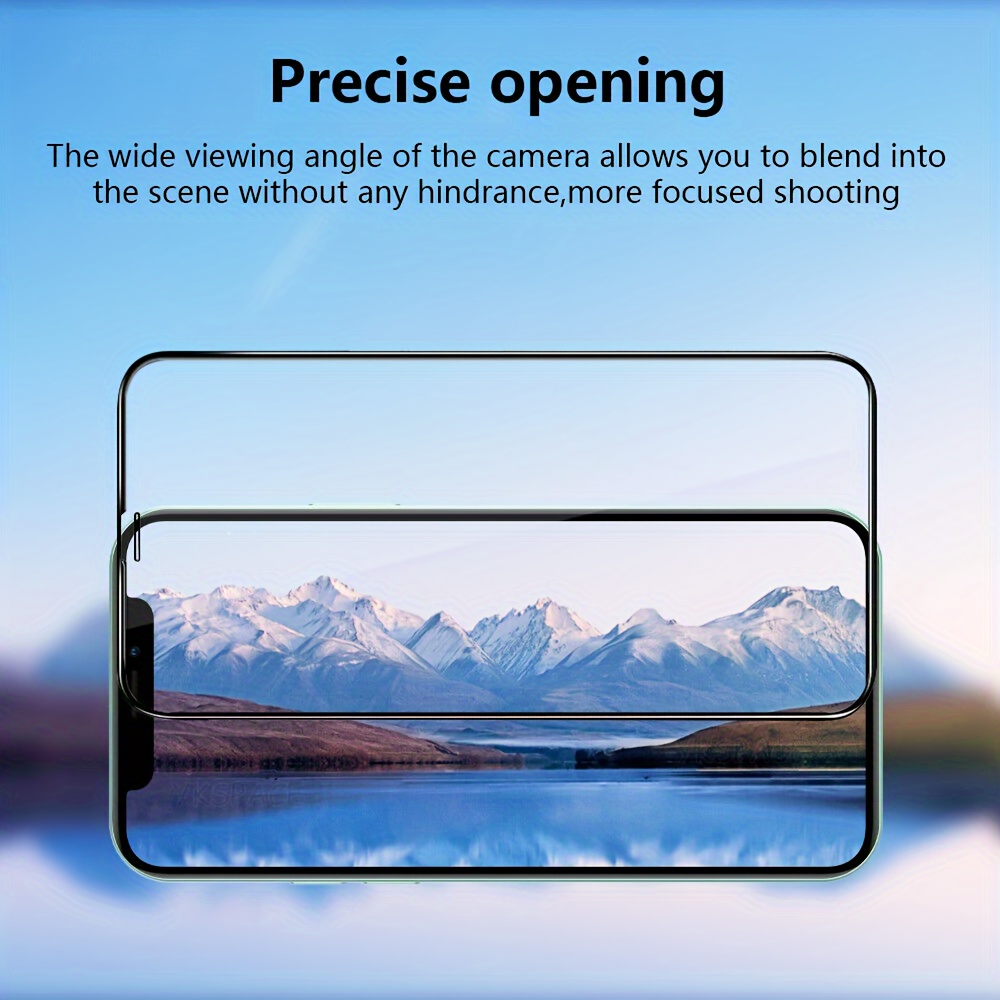 3-Pack Glossy Tempered Glass Screen Protectors, 9H Hardness, 2.5D Edge, Anti-Scratch, Bubble-Free for iPhone 6, 7, 8 Plus, X, XS, XR, XS Max, 11, 12 Mini, 13, 14 Pro Max