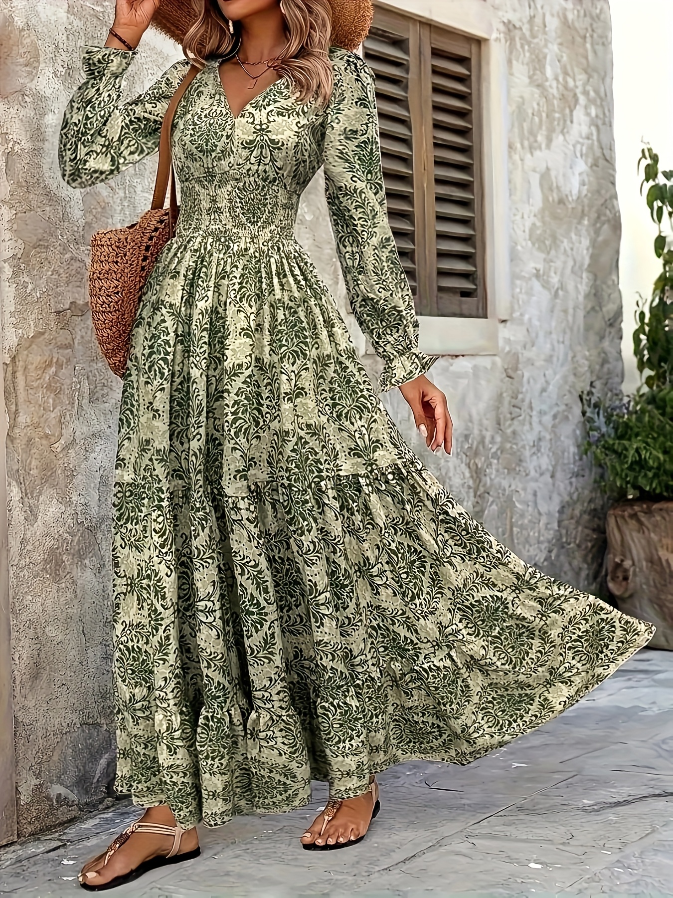 sachin and babi light blue dress Rustic Romance Dress main image 1