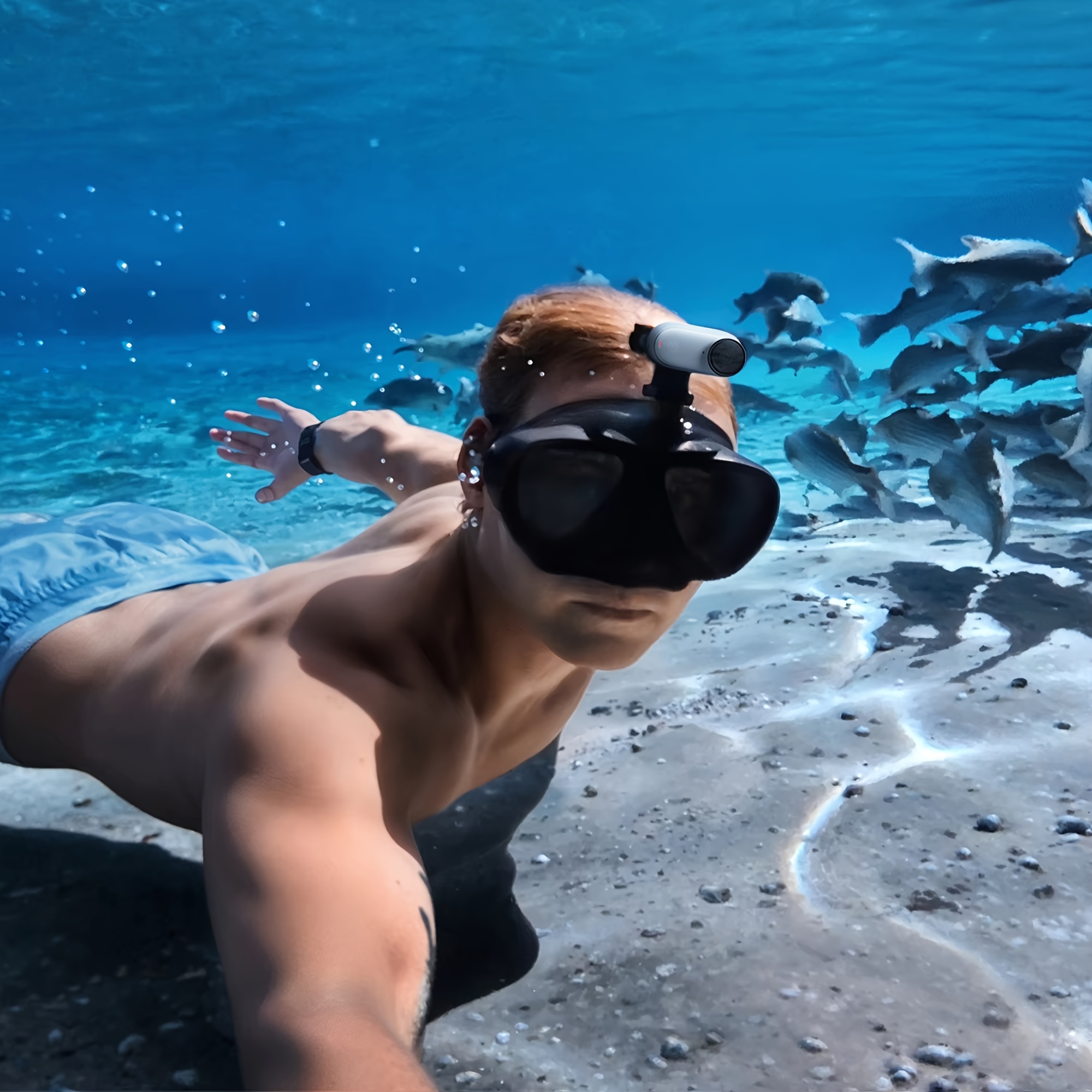 Insta360 GO 3S – a 4K Mini Camera That Is Portable And Multifunctional, Allowing for Hands-Free Use, Supports First-Person Perspective (POV), Can Be Mounted Anywhere, And Features Stabilization