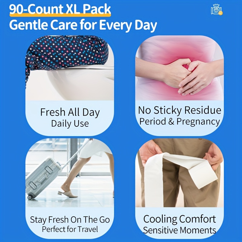 MIOSZZI Thickened Butt Wipes, Flushable Wet Wipes, XL Size Toilet Paper, No Alcohol, Quick-Dispersing, Unscented Toilet Wipes, Personal & Household Cleaning Wipes, Family Size, Local Warehouse - Image 10