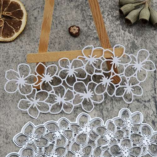 Fustella In Metallo Per Scrapbooking | Cornice Per Goffratura E Taglio | Acciaio Al Carbonio 8,4x11,4 Cm