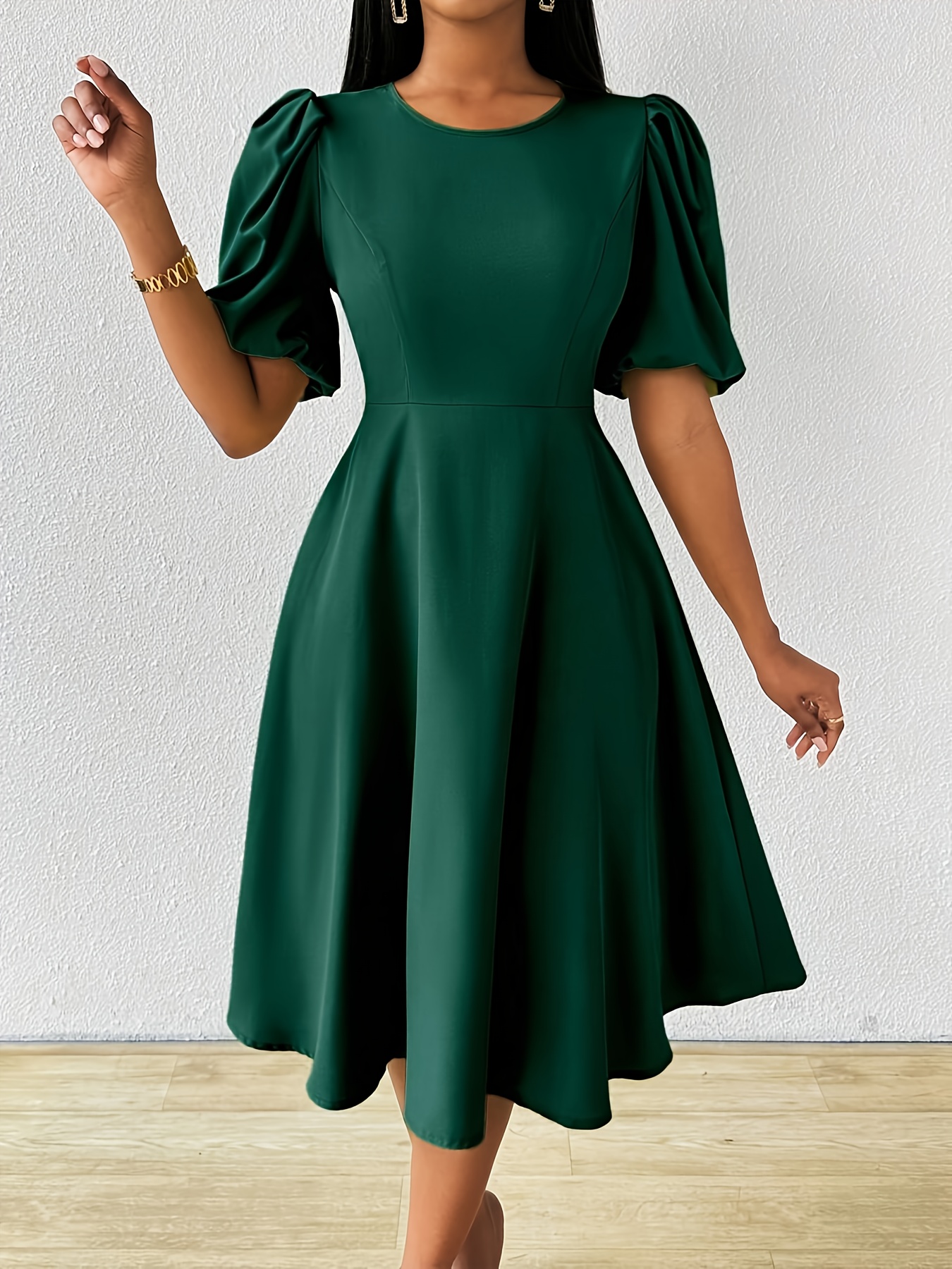 green emerald velvet dress Heaven's Love Deep V-Neck Tulle Maxi Dress Hunter Green– Selfie Leslie main image 0