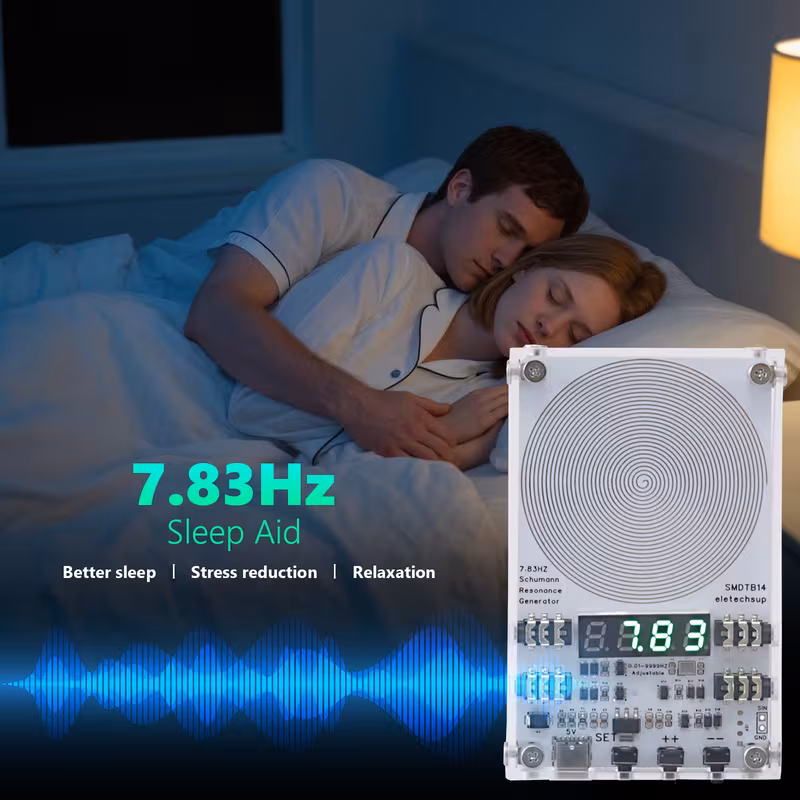7 83hz adjustable wave resonance generator 0 01hz 9999hz ultra low frequency wave usb powered Product details 0