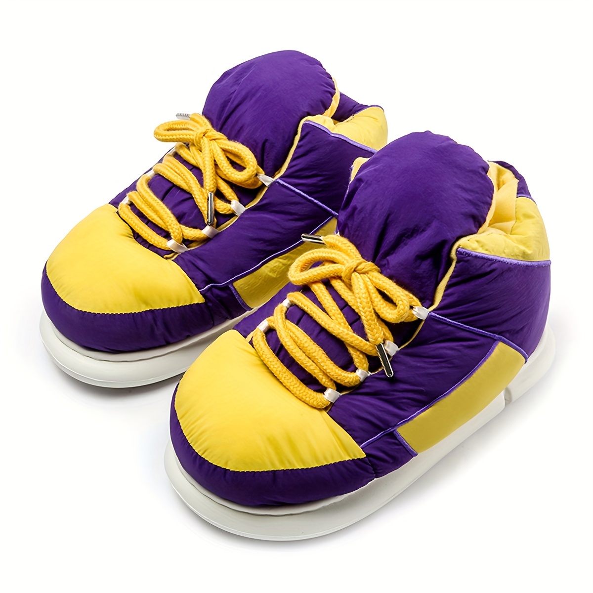 mens funny novelty basketball shoe shaped slippers comfy non slip thermal casual bedroom shoes mens indoor footwear