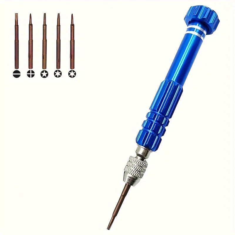 

Precision Screwdriver Set For Eyewear & Electronics - Magnetic S2 Steel, Ideal For Glasses, Fashion Glasses, Phones & Jewelry