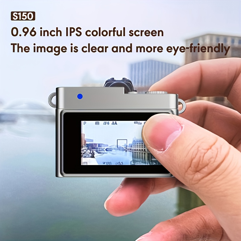 Una Exquisita y Adorable Mini Cámara, un Pequeño Gadget de Fotografía Portátil. Este Dispositivo de Fotografía Retro y Mini Portátil Viene con Filtros Intercambiables, Flash y Capacidades de Grabación de Video, Equipado con una Pantalla IPS de 0.96 Pulgadas y una Luz de Relleno LED. Es una Elección - Imagen 4