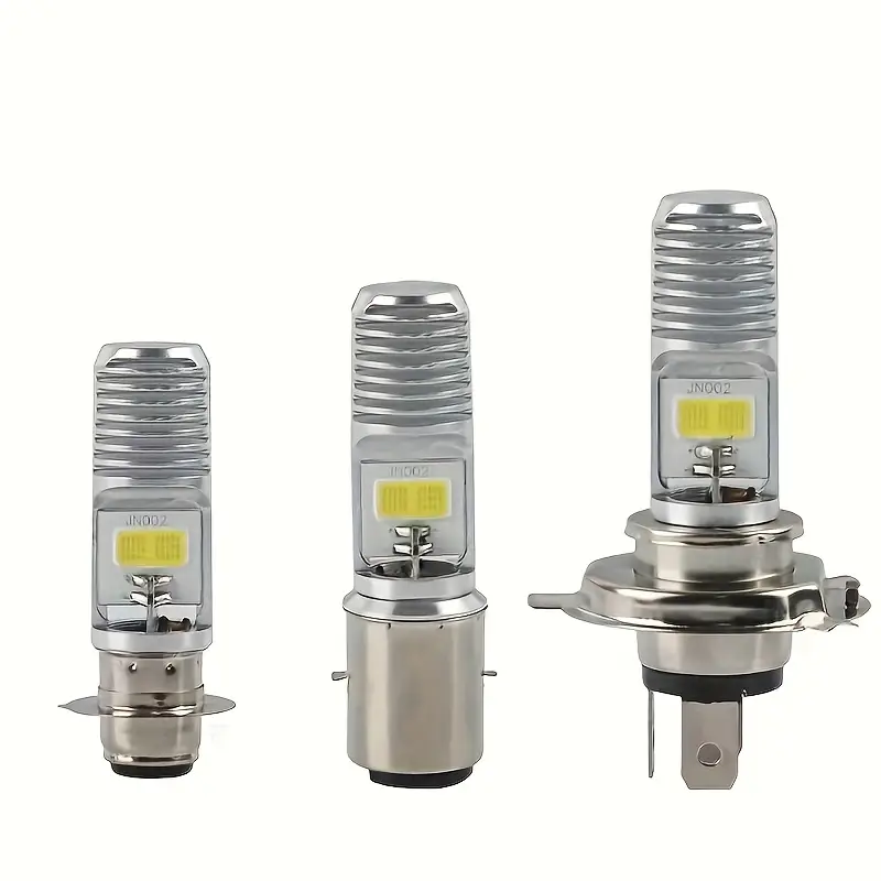 1pc 4 Sides Motorcycle H4 BA20D LED Headlight Bulbs COB Chips Hi Lo Beam Moto Motorbike Led Headlamp Lamp 6000k 12v 613072824f6b47fcb41a8bb8 - Foto 5