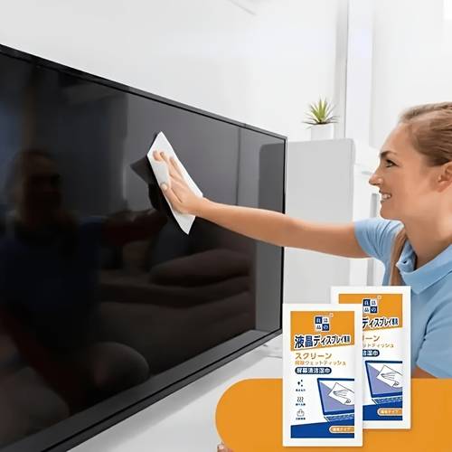 40pcs of screen cleaning wipes