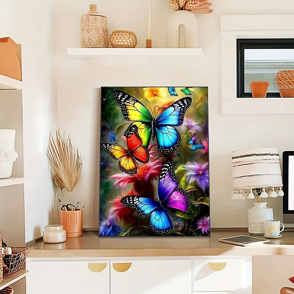 Tableau Diamant 5D Complet - Kit De Peinture Par Numéros Avec Strass - Art Déco Maison