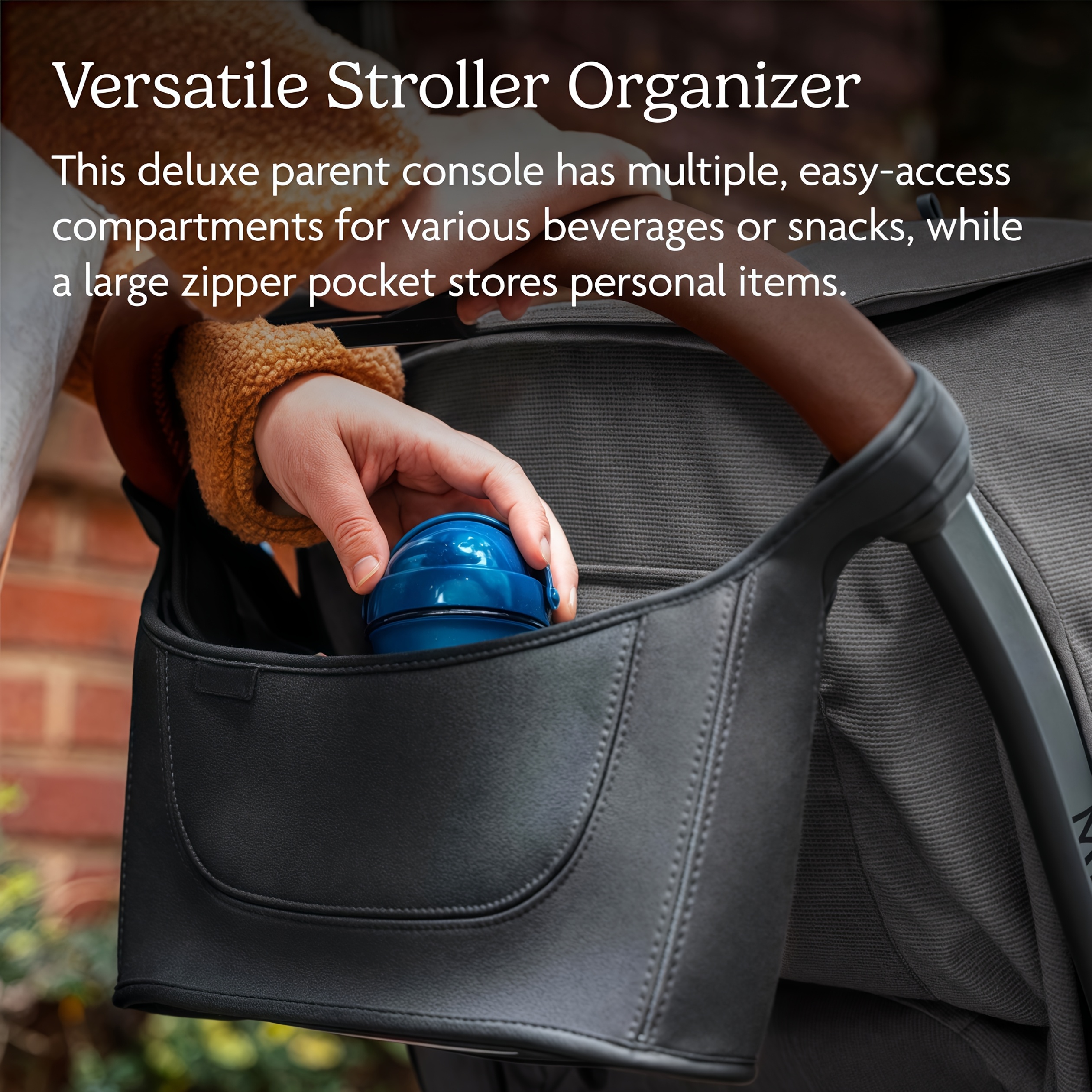 Versatile Stroller Organizer Bag for Uppababy, Britax BOB & More
