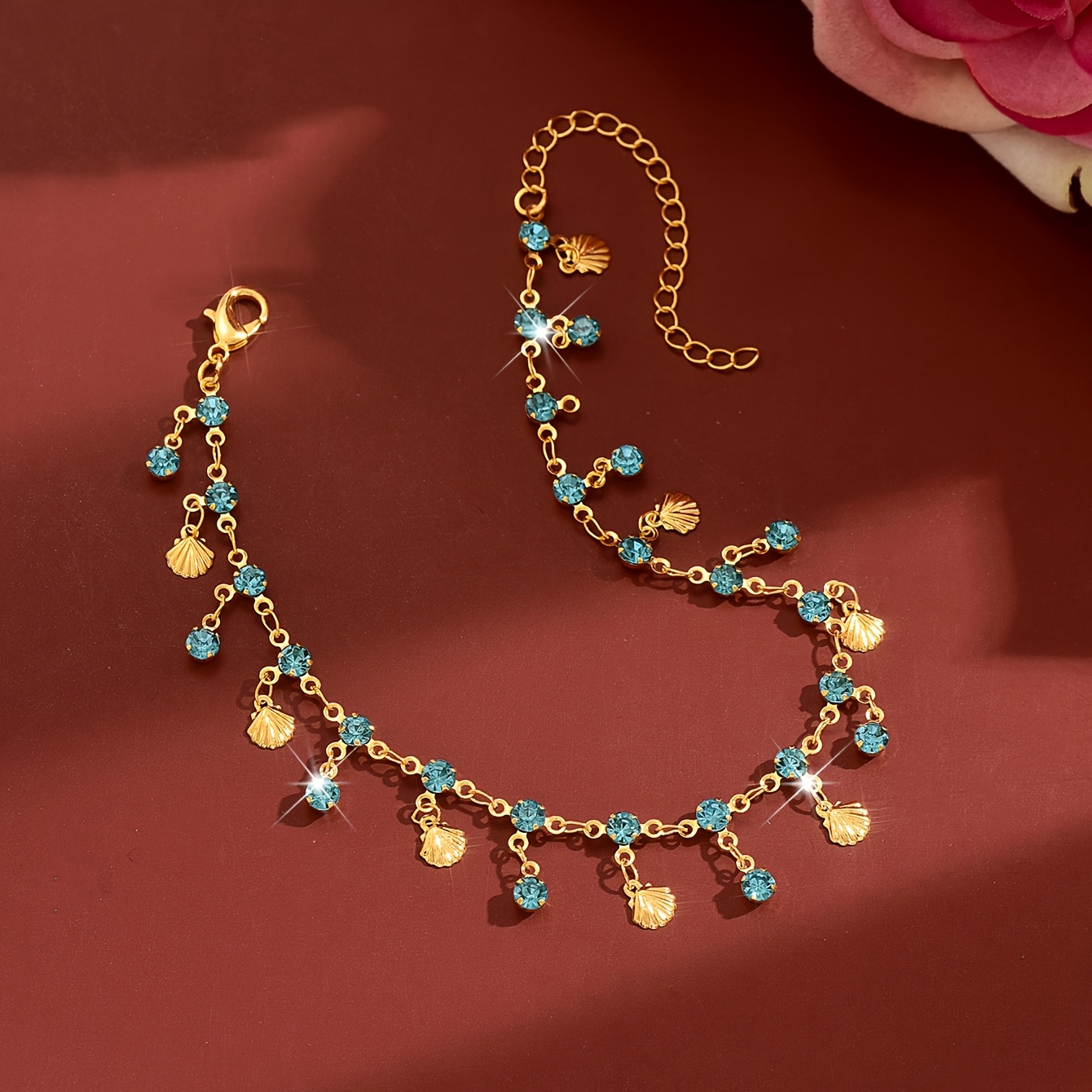 Fashionable Shell Anklet for Daily Casual Wear, Summer Accessory