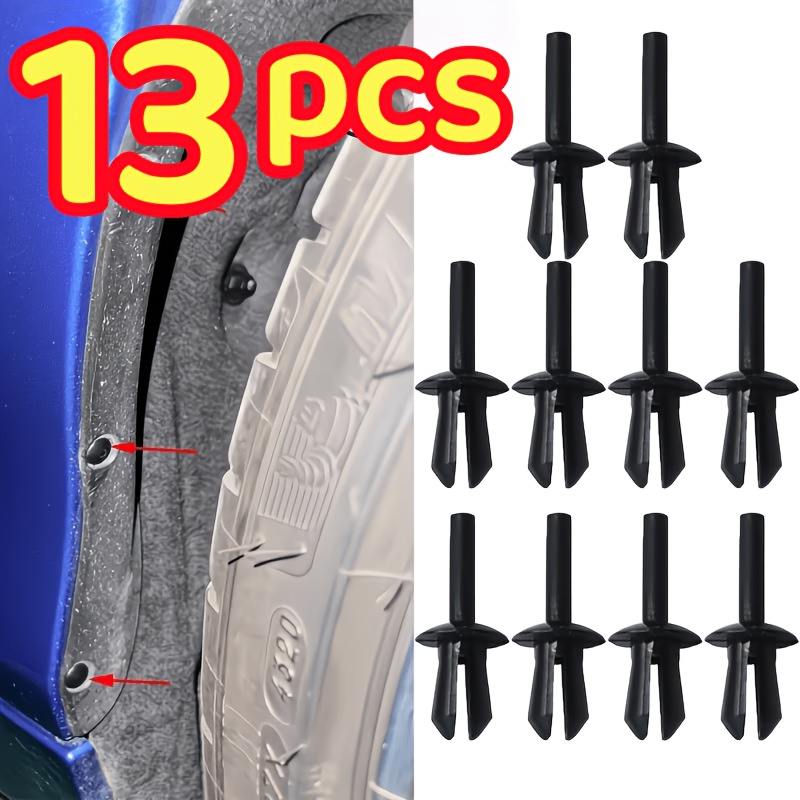 TEMU 13 Clip Rivettate Protezione per BMW | Compatibili con , , , , , , , , X1, X5, X6, Z1, Z4 | Realizzate in Plastica Resistente