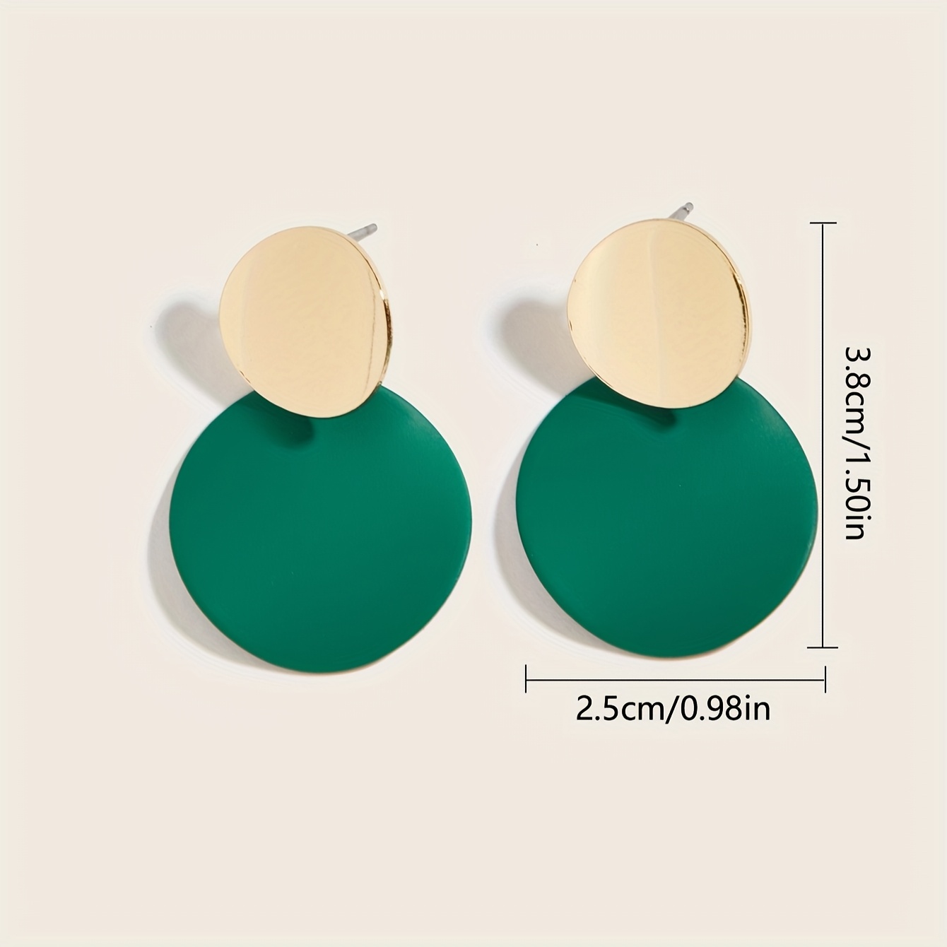 Versatile Geometric Round Earrings for Daily Wear