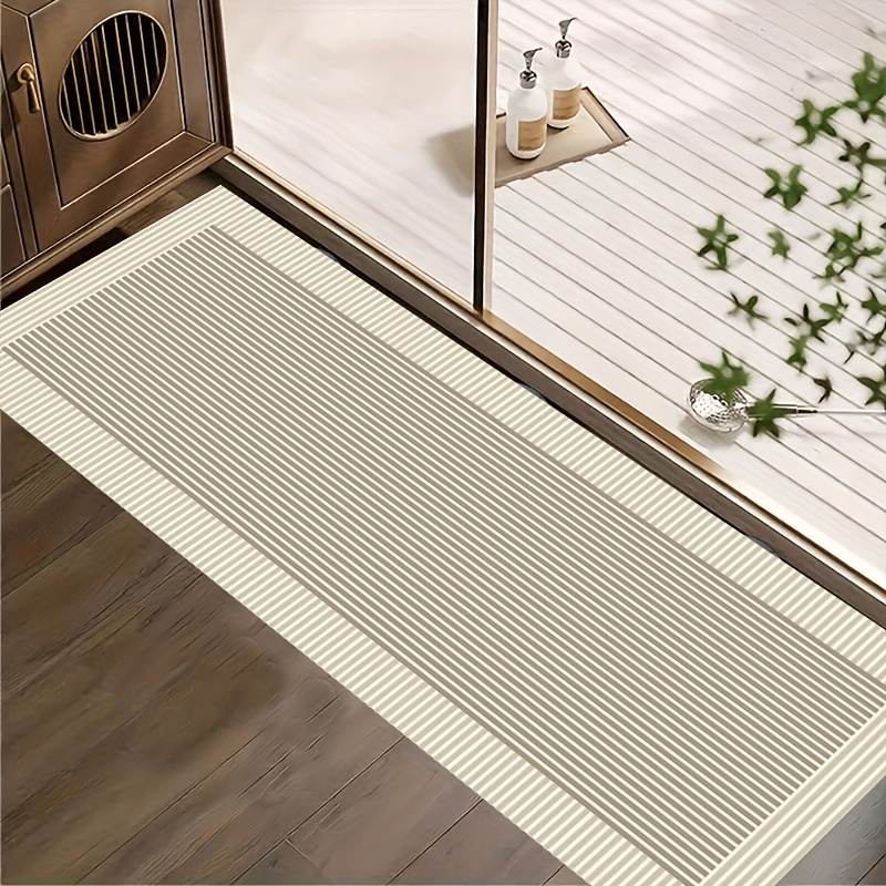 Anti-slip Mud Bathroom Floor Mat, 3.7mm Thick, Quick-drying Anti-slip Foot Mat, Suitable For Kitchen Sink, Bathroom Dry Area, Laundry Room