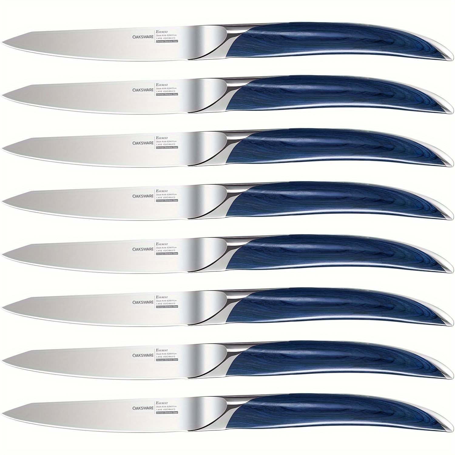 

Non Serrated 5 German Steel Knife For , Knives Set Of 8, Ergonomic , & To