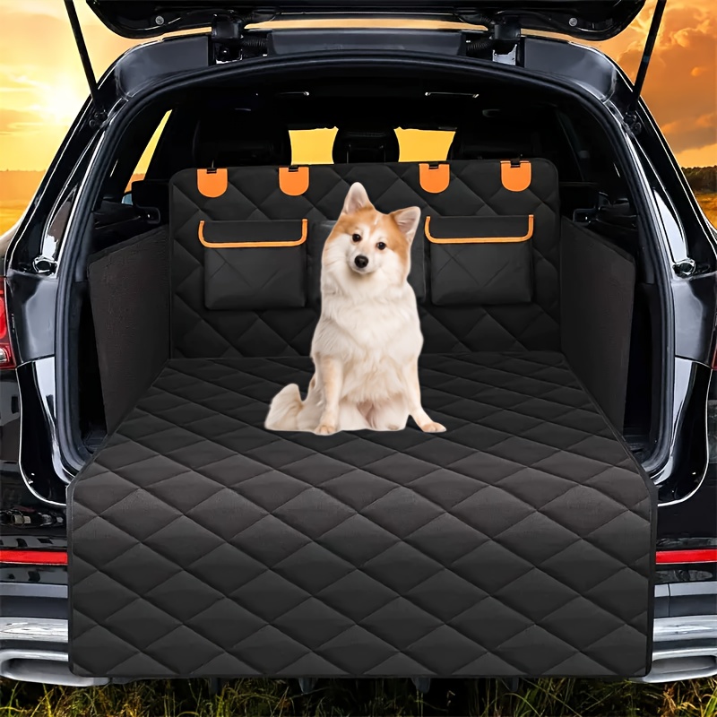 TEMU Universal Non-slip Pet Mat For Cars, Dogs With Side Protection, , And Clean
