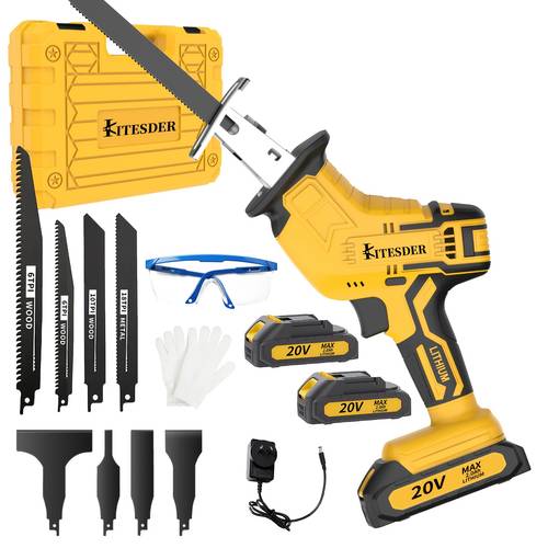 high power lithium ion cordless reciprocating saw compact portable tool for home garden tree pvc cutting perfect dad gift