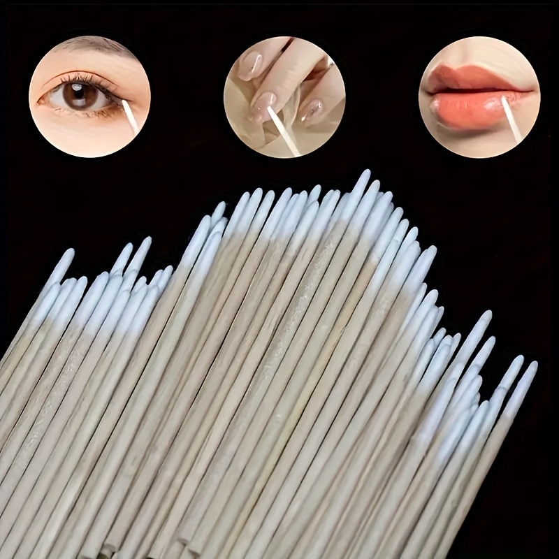 

/200pcs Swabs, Pointed Tip, For Art, Embroidery , Cleaning