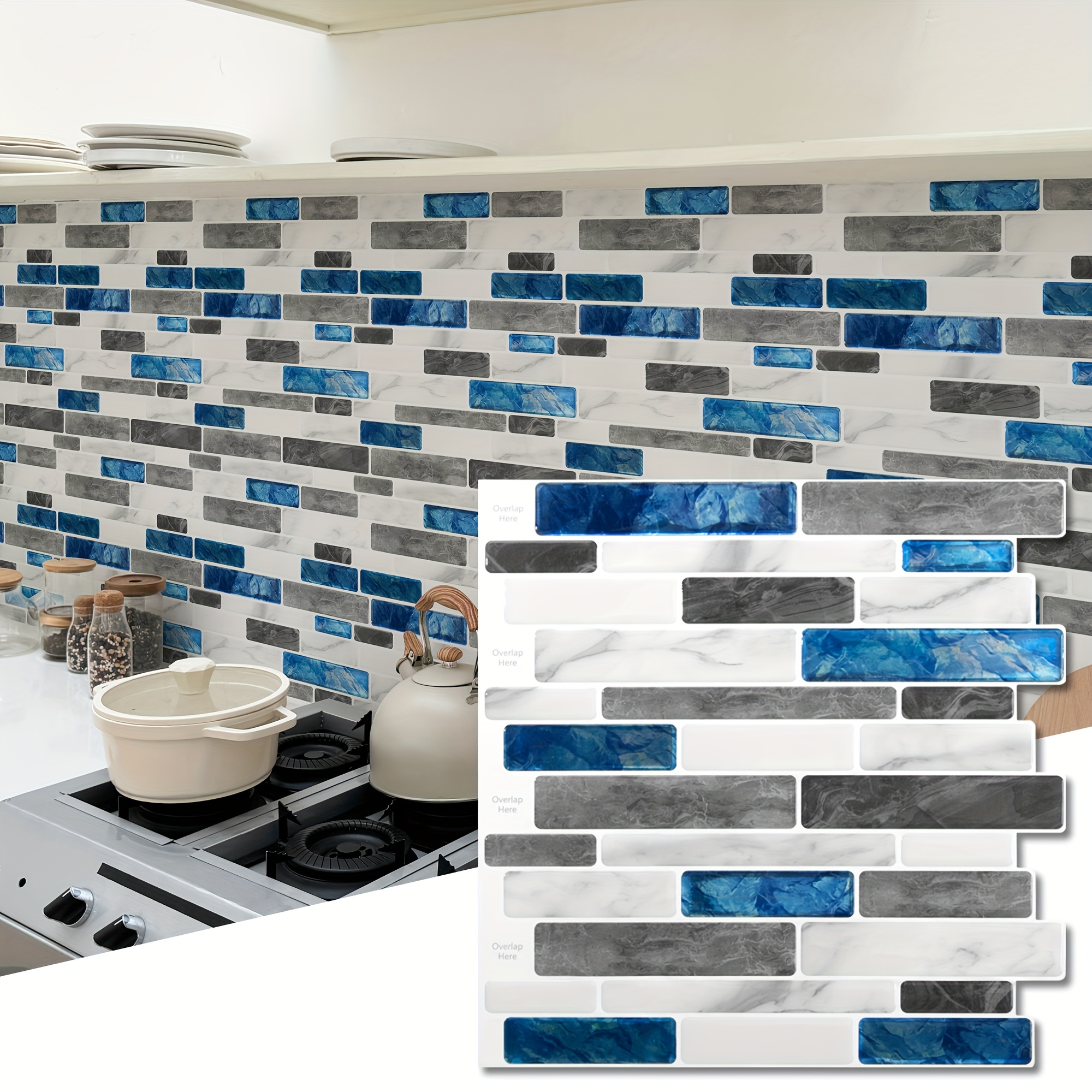 

Art3d 10-sheet Peel And Backsplash, 12 In. X 12in.