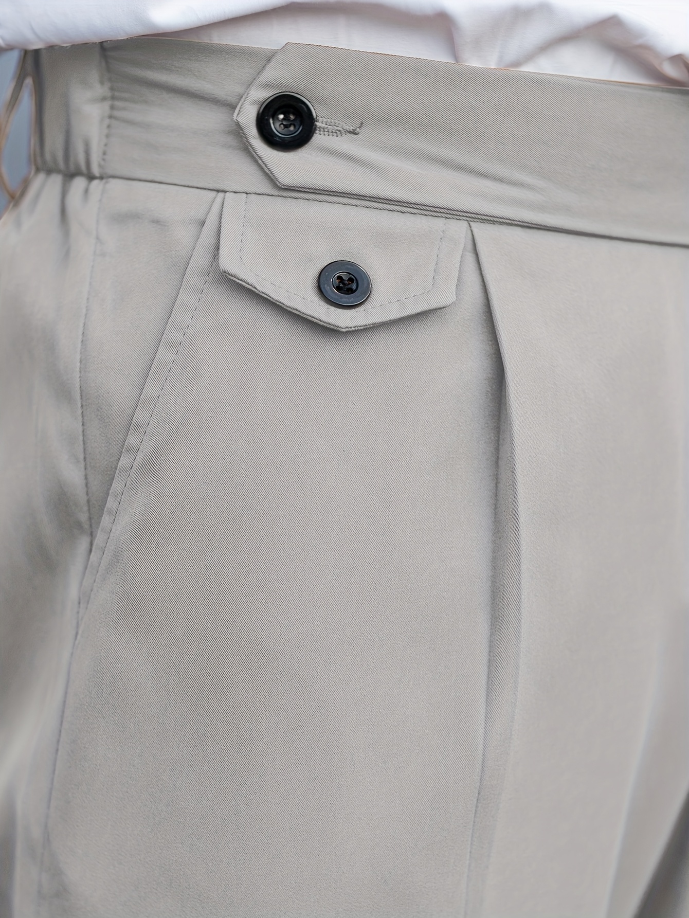 Men'S Loose-Fitting Trousers / Men'S Relaxed Casual Slacks / Men'S Vintage Dress Pants