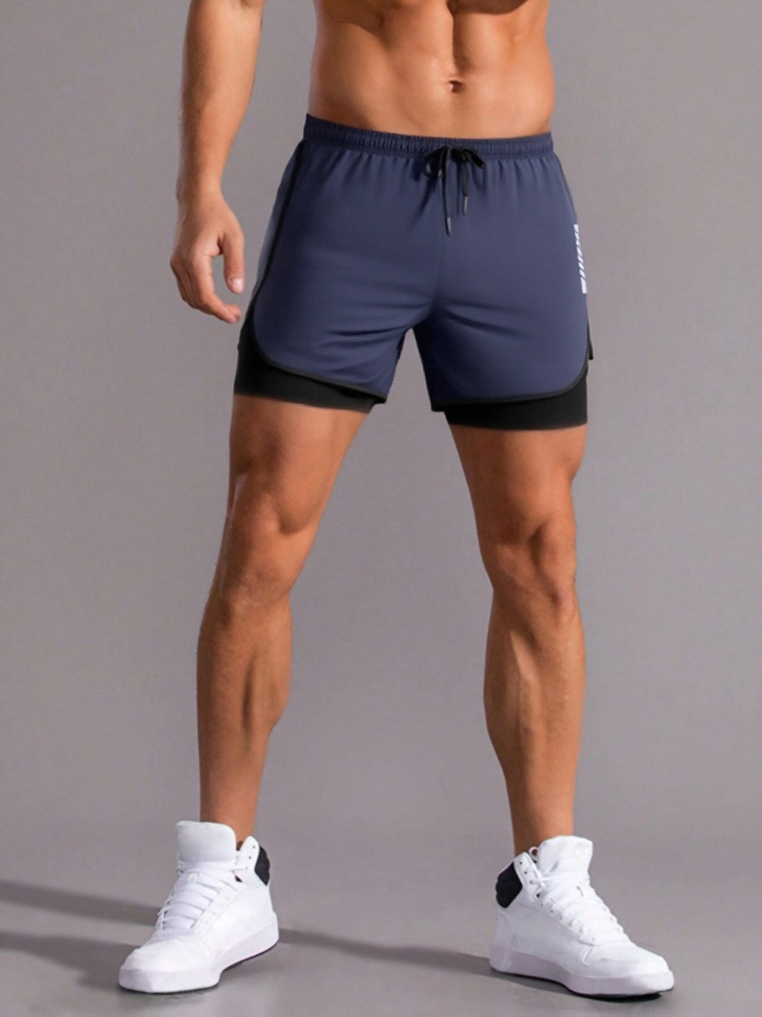 Men'S Summer Outdoor Sports Shorts for Running And Fitness, Breathable Workout Pants