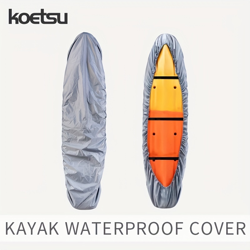 

Housse de protection KOETSU pour kayak, couverture pare-soleil imperméable et anti-poussière pour kayak, canoë, planche de surf et bateau