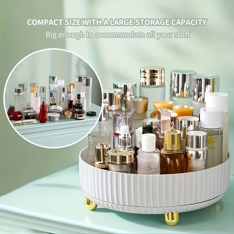 

360° Rotating & Organizer - Large Storage , Multifunctional Cosmetic