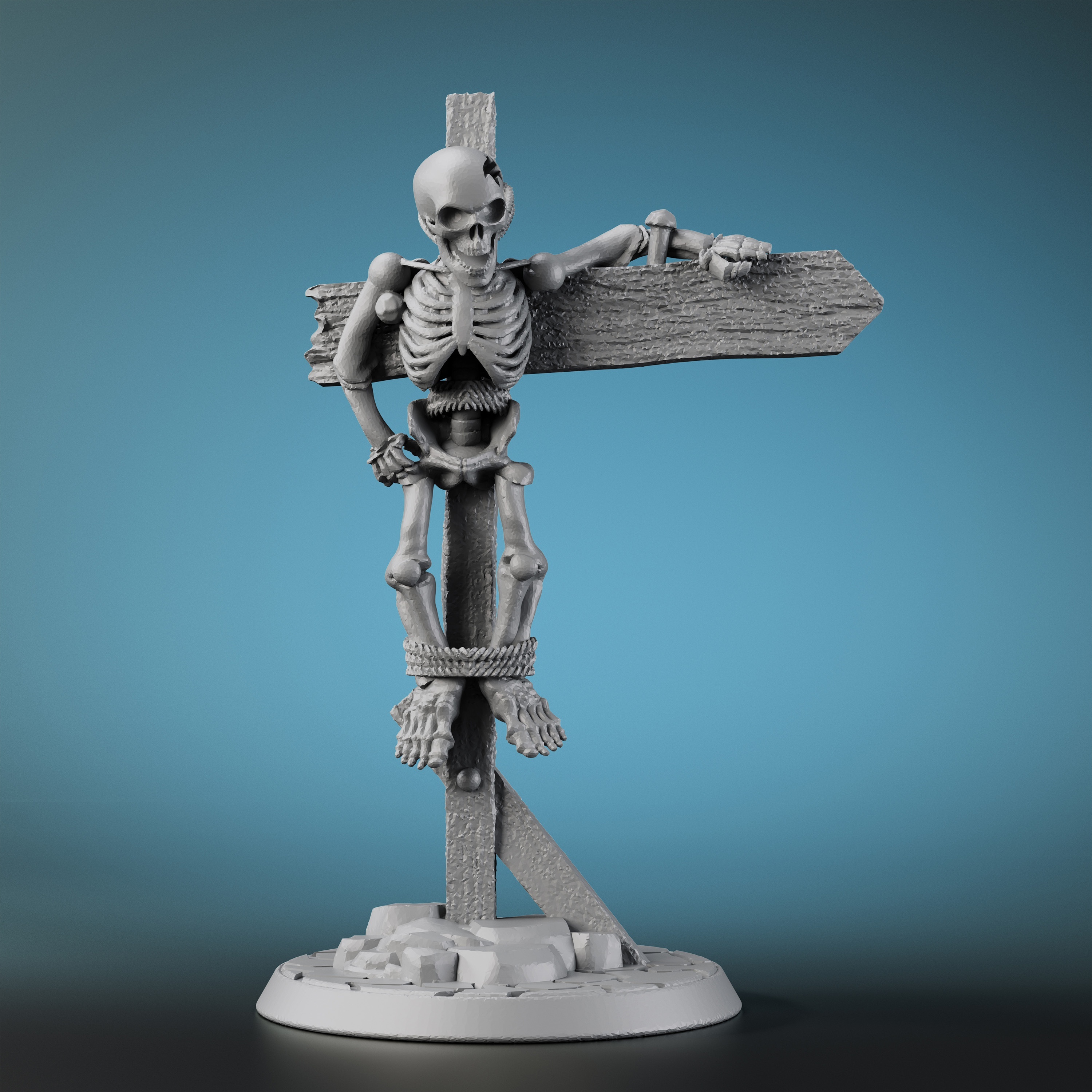 Image of 25mm Rpg Tabletop Miniatures - Skeleton Miniature, Skeleton For Fantasy Rpg Board Games, Board Game Gifts And Accessories, Ready To Paint For Tabletop Rpg Enthusiasts