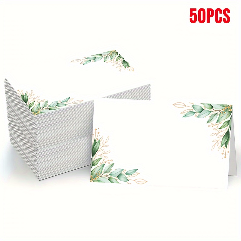 

50pcs Elegant Design , Seating Cards For Weddings, Events, And Parties