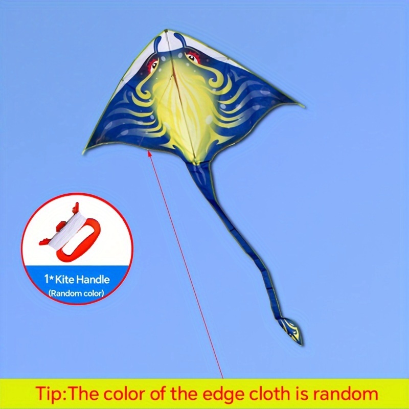 Fly High Creative Devil Fish Kite Includes Kite Handle - Sports & Outdoors  - Temu Sweden