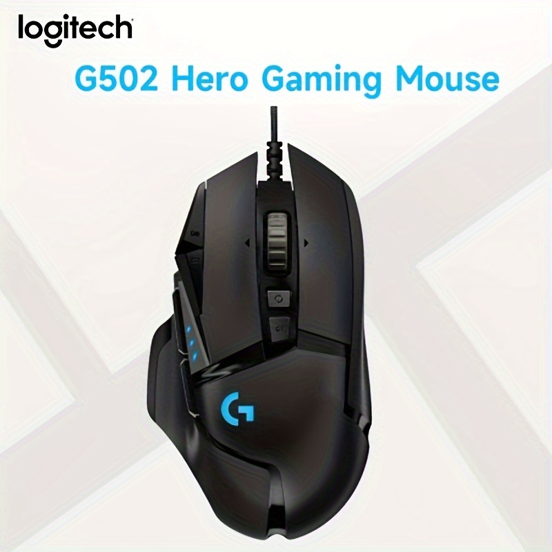 Ratón para juegos con cable Logitech G502 Hero