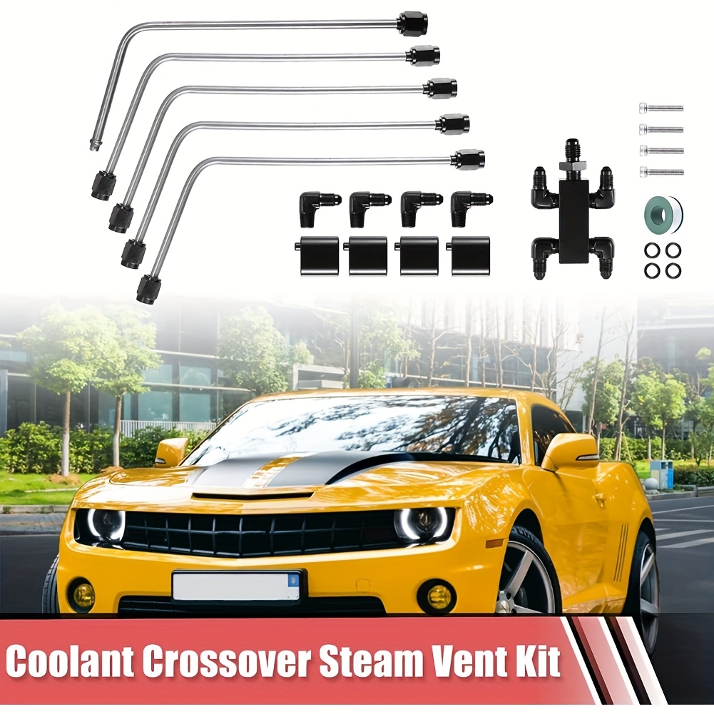 

Coolant Vent Kit For Ls Ls1 Ls2 Ls3 Ls6 Ls7 Lsx Engines, Cnc Aluminum Steel, Compatible ,