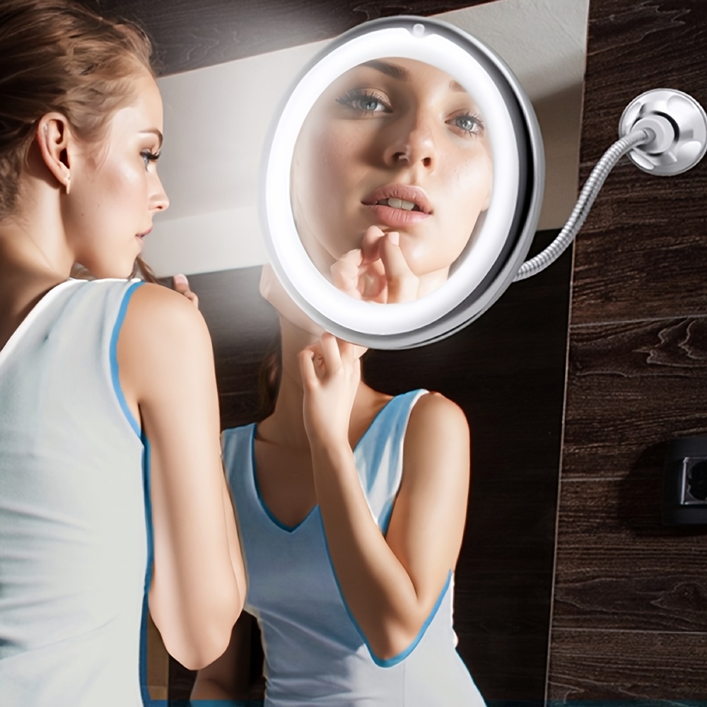 

Led Makeup - 360° Rotatable, Suction Cup For On & Desktop