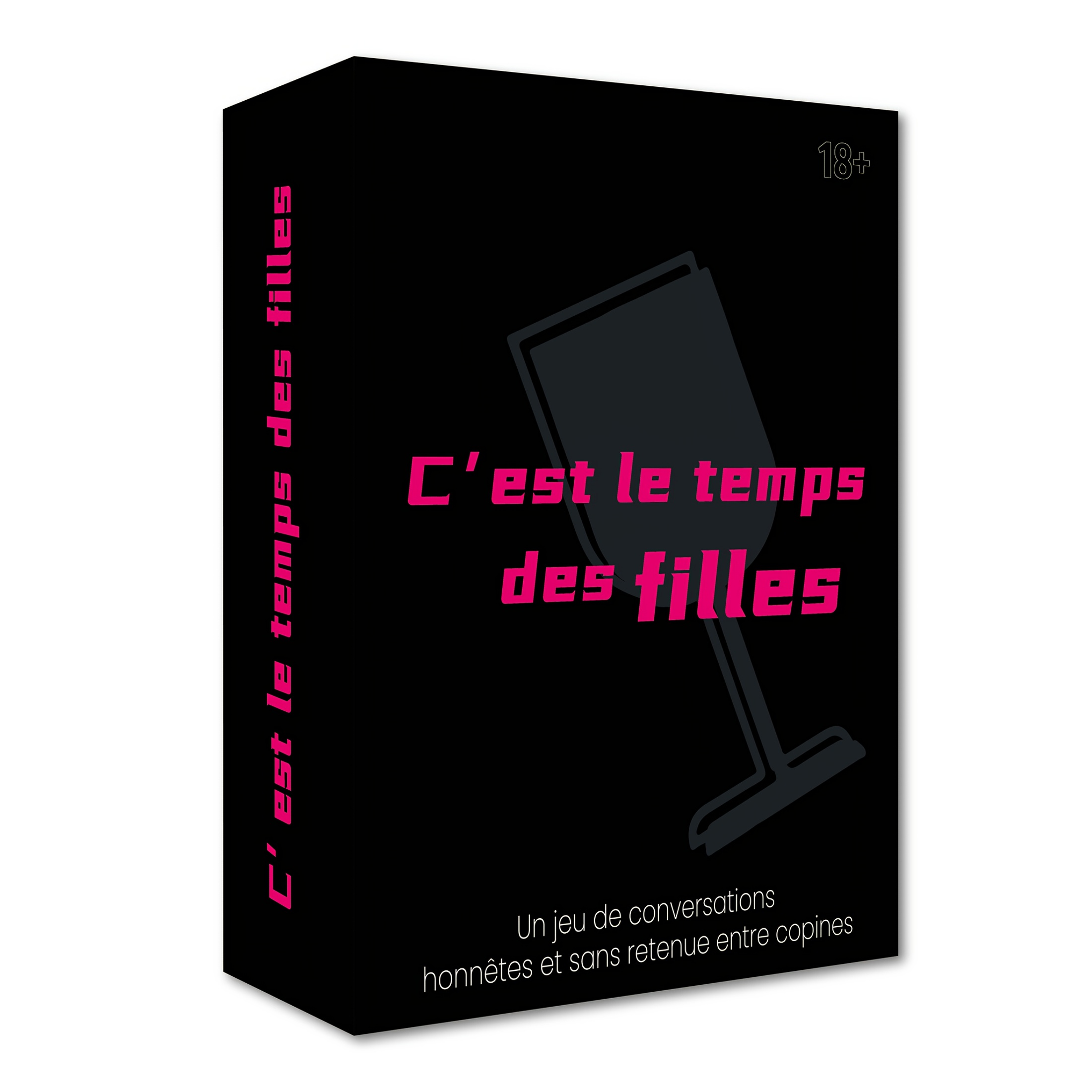 TEMU Nouveau jeu de cartes de table français, comprend 55 cartes de jeu d' pour filles, jeu de cartes de questions de conversation amusant adapté aux