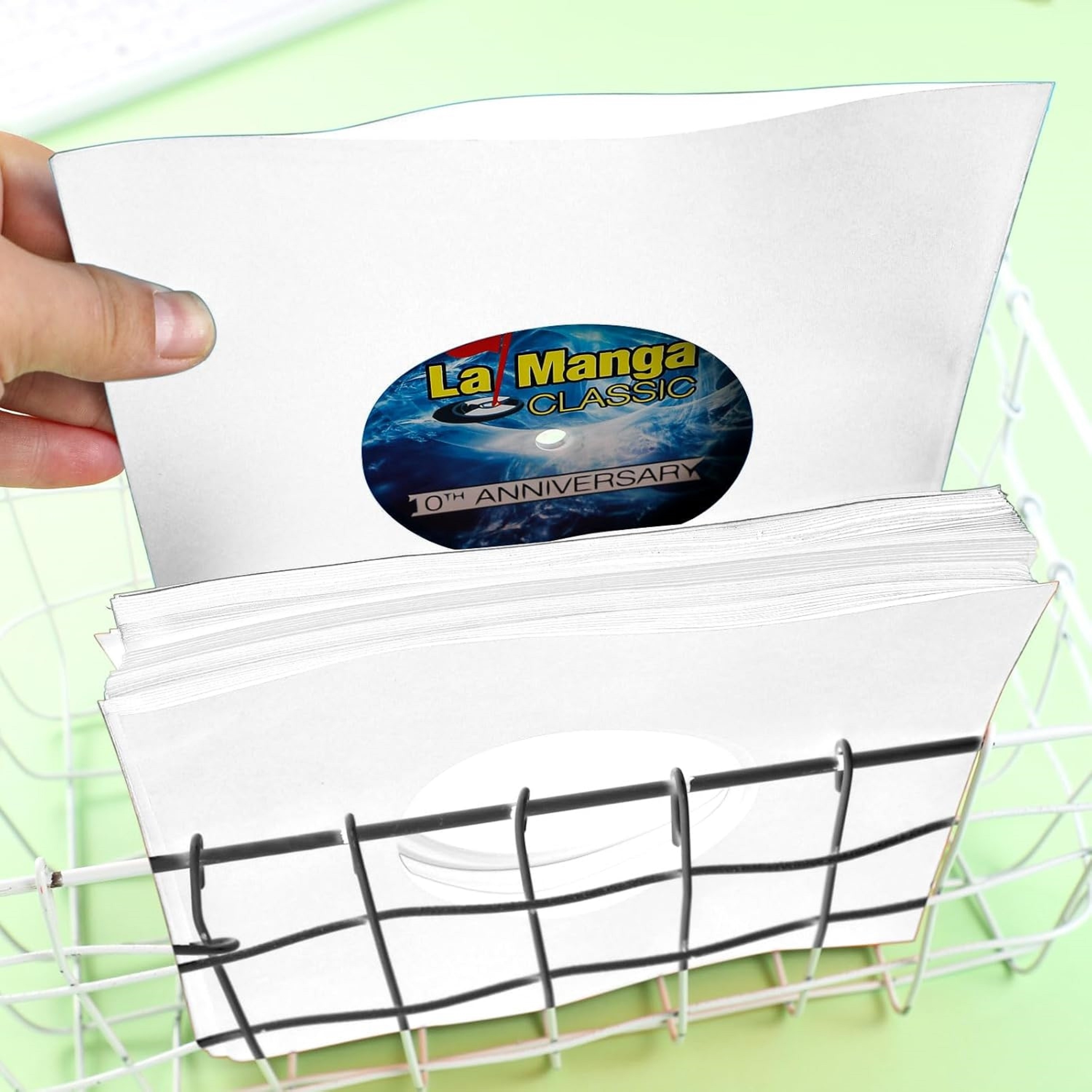 7 card record sleeves Amazon.com: Vinyl Record Sleeves 45rpm - 7 inch Premium Acid Free  Protection Multicolor Paper Covers for 7” Singles Records