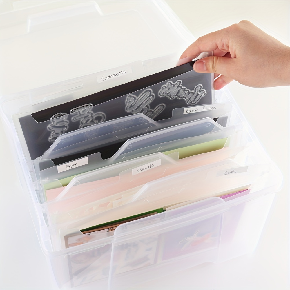 Craft Storage Box Double Sided Strong Magnetic Sheets - Temu