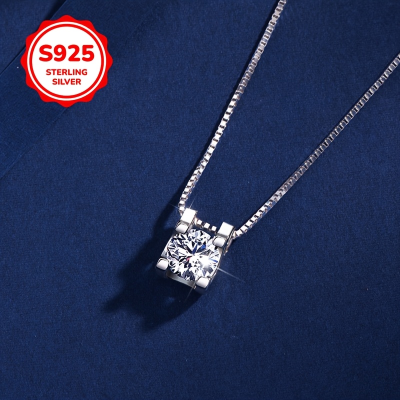 925 Silver Cattle Head Pendant Necklace
