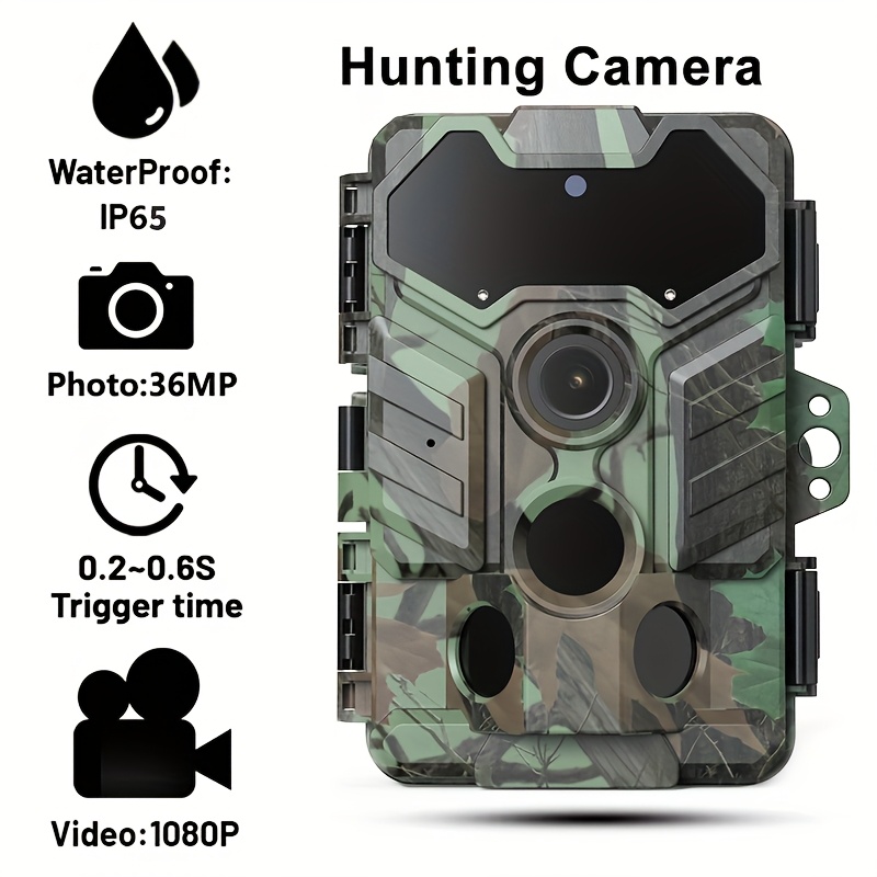 Trail Cam Motion Sensor Night Camera Wildlife Wildlife Camera WiFi