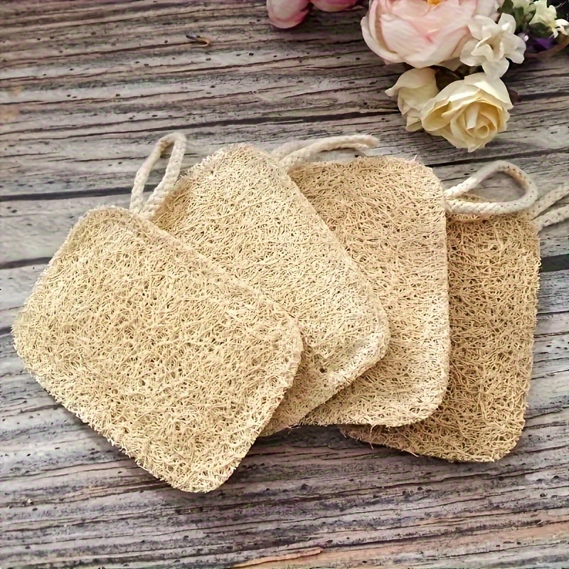 

3/6pcs Loofah Dishwashing Sponges - Non-scratch, Oil-free Kitchen Cleaning Brushes For Pots, Stoves & Sinks Sponges For Washing Dishes Kitchen Sponges