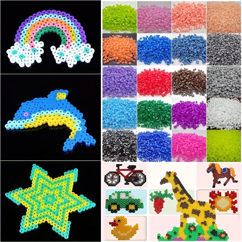 

1000pcs 5mm 3d Pixel Puzzle Iron Fuse Melting Beads For Jewelry Making Handmade Diy Crafts Decors Puzzle High Quality Beads Accessories