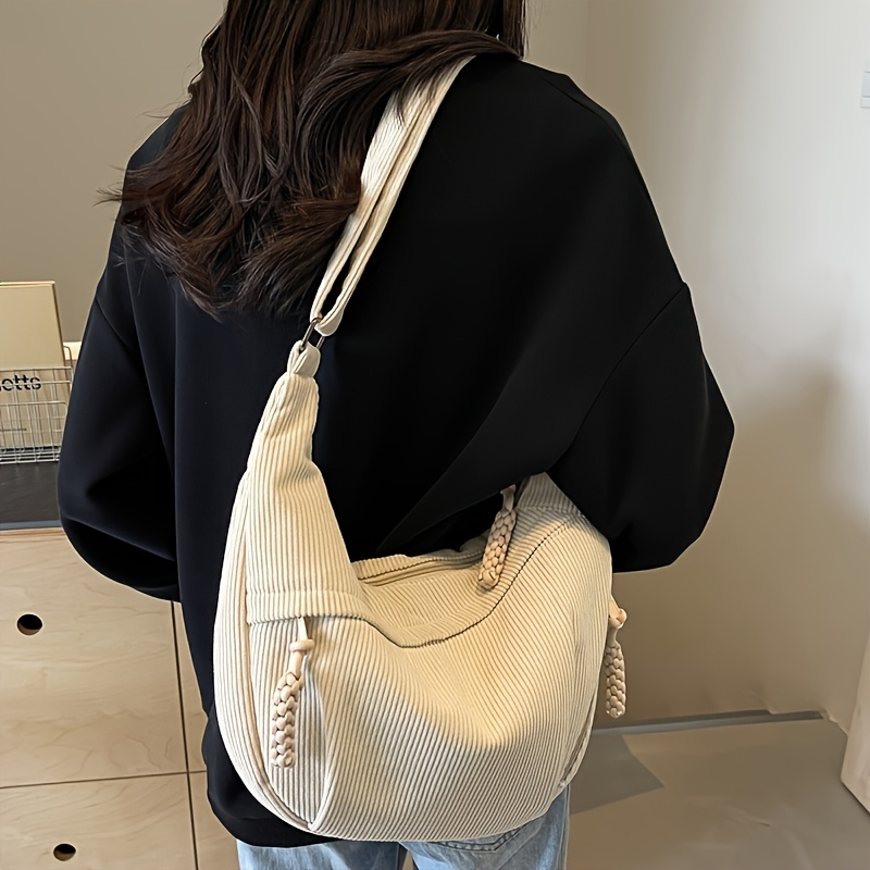 Women's Casual Nylon Fabric Crossbody Bag, Adjustable Strap