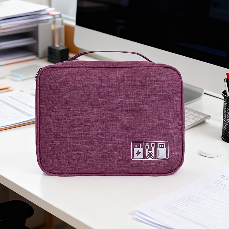 TEMU Hanging Makeup And Toiletry Bag | Multifunctional, Portable, Waterproof, Large Capacity With Multiple Pockets, Easy To Store, , Suitable For Travel And Business Trips, Unisex, , Multiple Colors