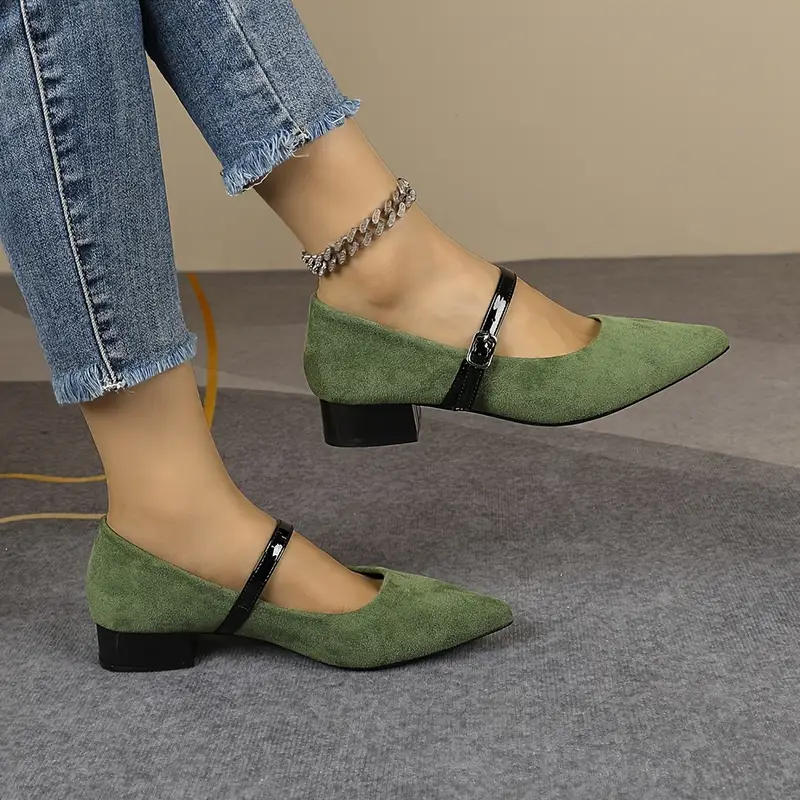 olive green dress shoes for women olive green dress shoes for women Sole Bliss Women's Low Heels - Loafers