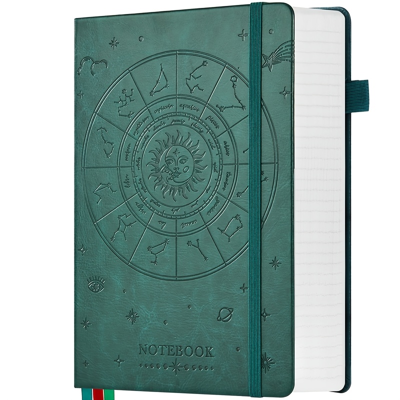 Lined Journal Notebook, 320 Pages B5 Hardcover Leather Notebook For Women Men, Daily College Ruled Notebook For School, Work, , Note Taking, 100 Gsm Thick Paper, 7.1'' X 10''