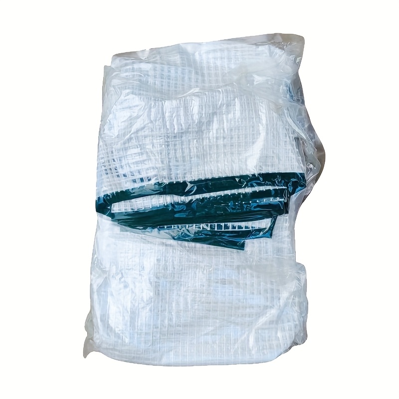 E-shop PVC Tragbare Gewächshaus-Ersatzabdeckung, für Garten-Gewächshaus, bietet mehr bequemen Platz für Sämlinge, 143 x 143 x 195 cm (ohne Eisenrahmen)